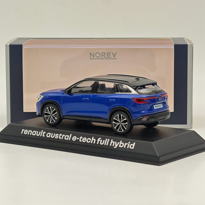 1/43 Norev Renault Austral e-tech full hybrid Iron Blue/Black Diecast Model 2023