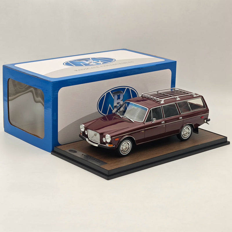 RAM Collectibles 1/18 VOLVO 165 STATION WAGON DARK RED RM-0005 Resin Model Car Limited Collection