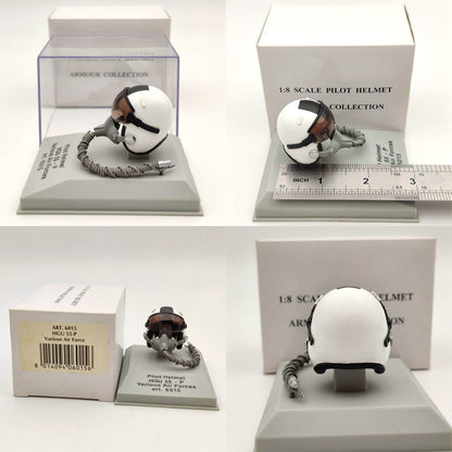 1/8 CDC Armour/Franklin Mint Pilot Helmet HGU 26P/33P/55P/MK 10/Gueneau 316/APH 6B Diecast Model Collection Used