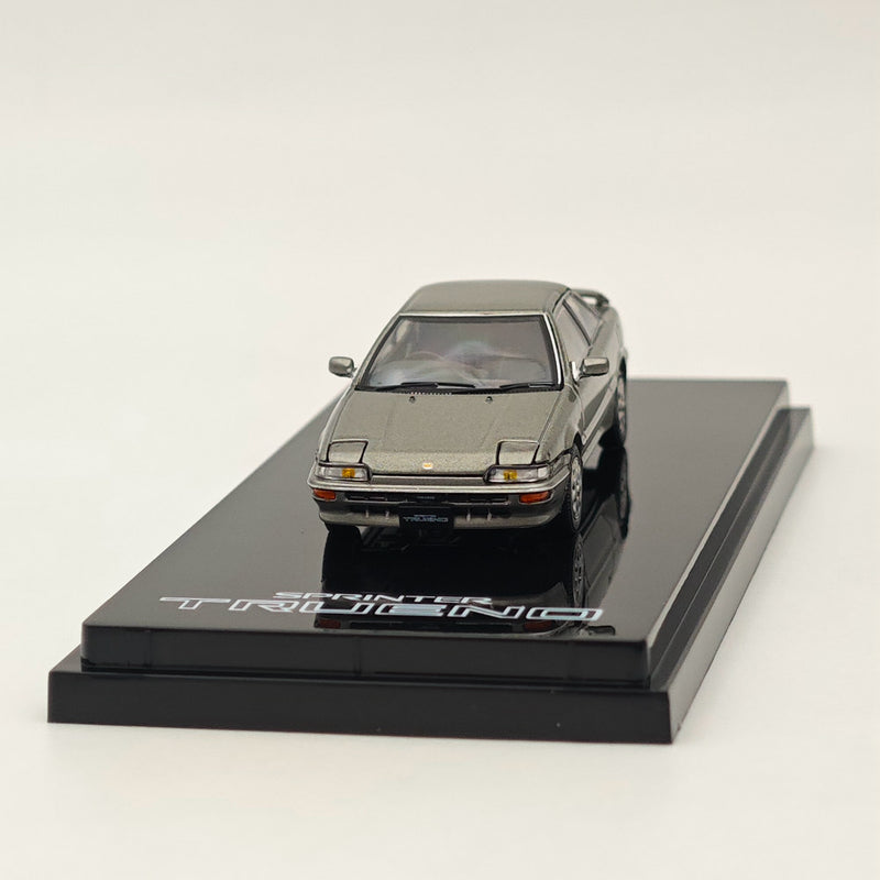 Hobby Japan 1/64 Toyota SPRINTER TRUENO GT APEX AE92 Grayish Green Metallic HJ641060AGY Diecast Model Car