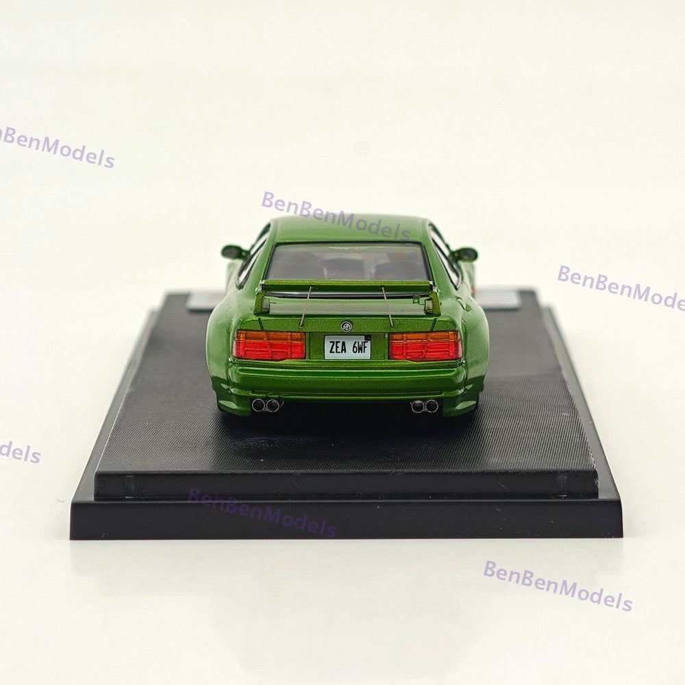 1/64 Rhino Model 850CSi E31 Green Coupe WideBody Sport Model Diecast Metal Car