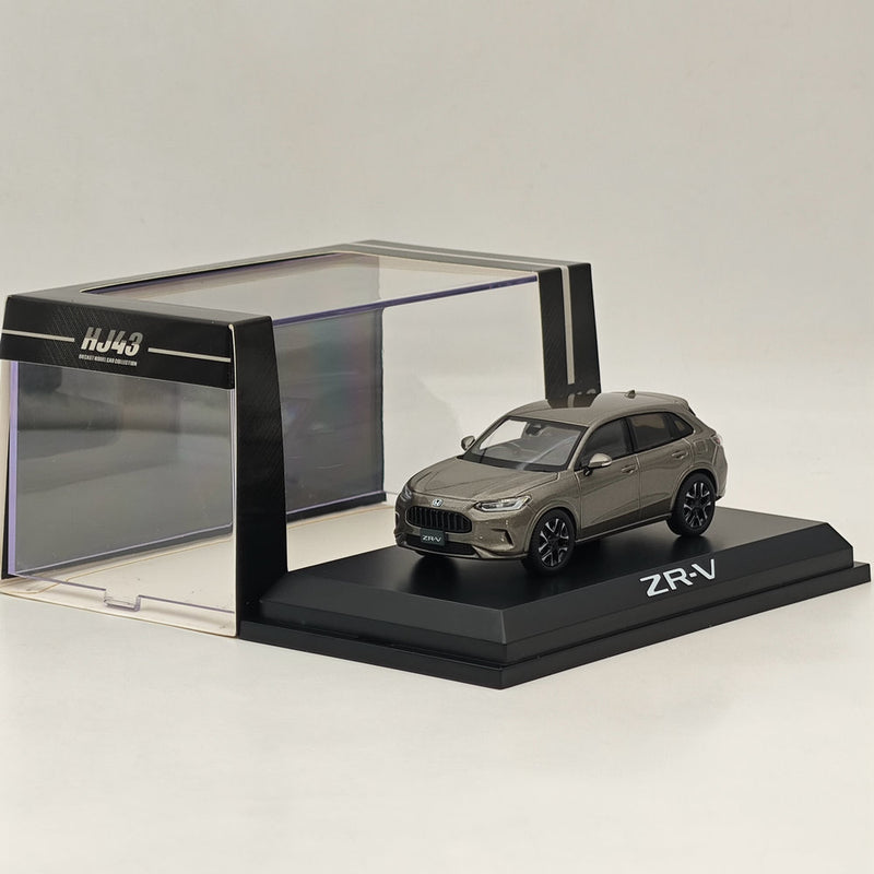 Hobby Japan 1/43 Honda ZR-V e:HEV Platinum Gray (M) HJ431005GM Diecast Model