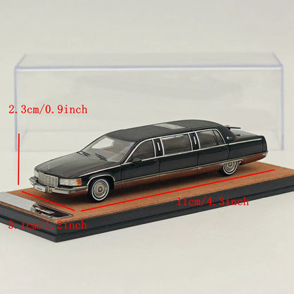 XiaoGuang 1/64 Fleetwood extended edition Black Alloy Diecast Models Car Collection
