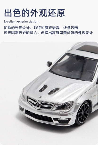 Flame 1:64 C63 V8 Edition 507 Wagon Travel Simulation Alloy Car Model