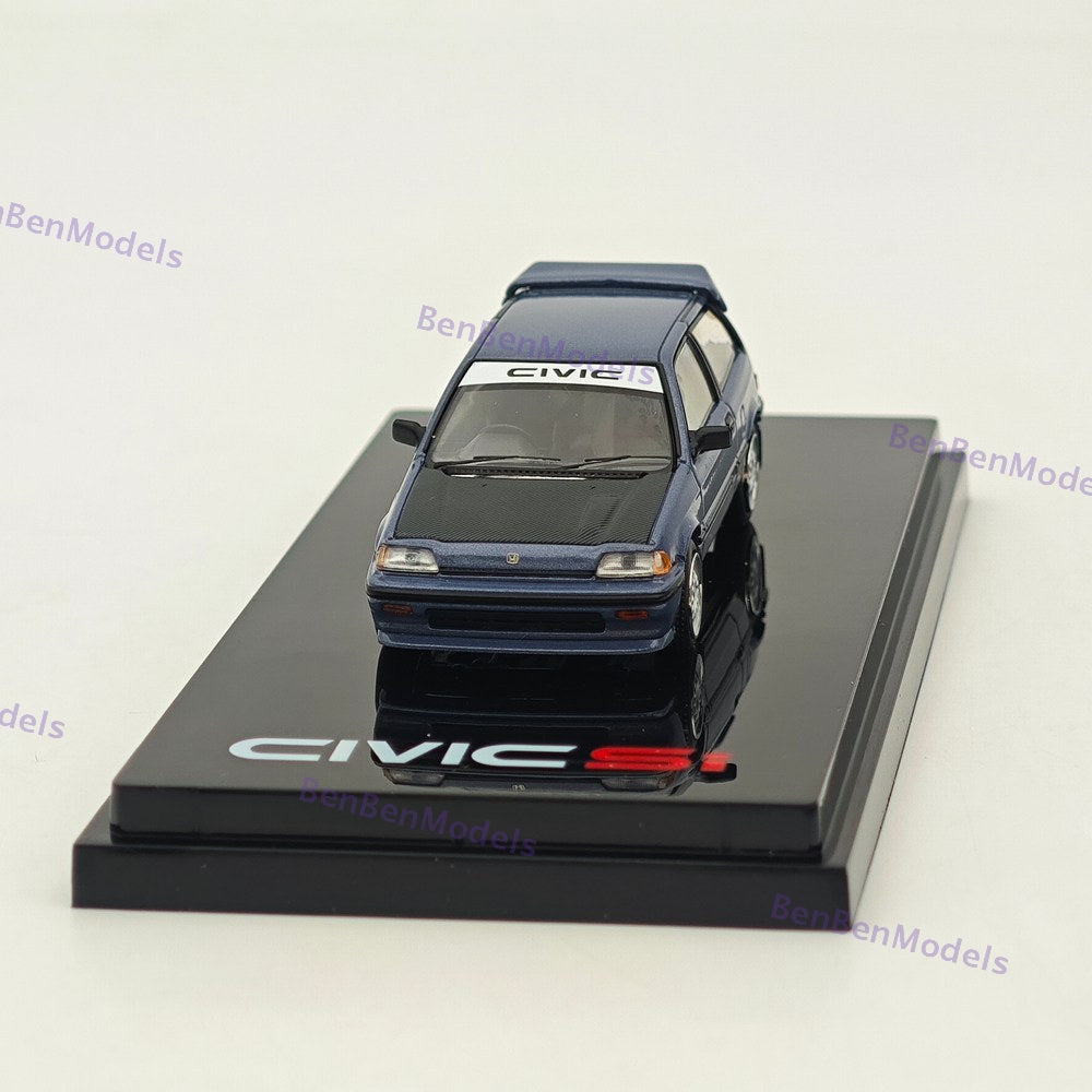1/64 Hobby Japan AT Late Version JDM Street Racer Carbon Bonnet Diecast