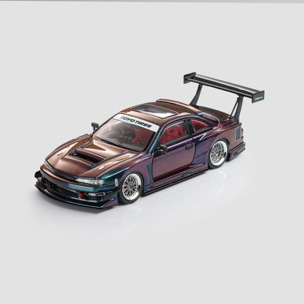 MORTAL 2025 APAxpo 1/64 Nissan Silvia S14 GTSPEC V2 SEIJI OOKAWARA