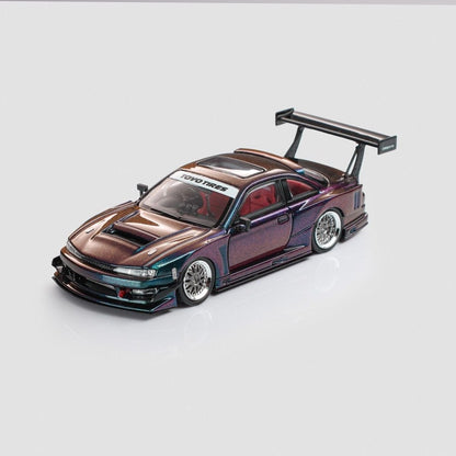 MORTAL 2025 APAxpo 1/64 Nissan Silvia S14 GTSPEC V2 SEIJI OOKAWARA Diecast Ltd899 Collectible