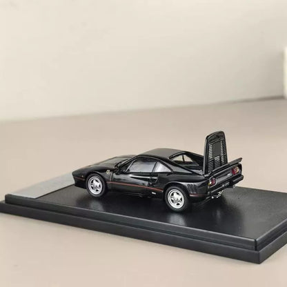 Hone Model 1/64 Ferrari 288 GTO Modèles moulés sous pression Miniature de voiture Collection limitée 
