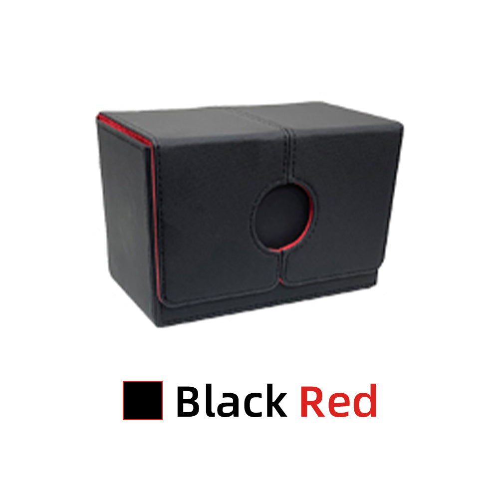 Card Storage Box with Double Sleeves 160+ Yu-Gi-Oh POKEMON PTCG TCG CCG Card Box