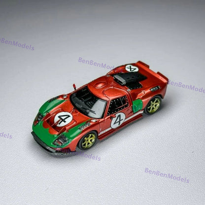 RM 1:64 Ford GT40 Hood Magnetic Limited Edition Alloy Car Model - Two Styles