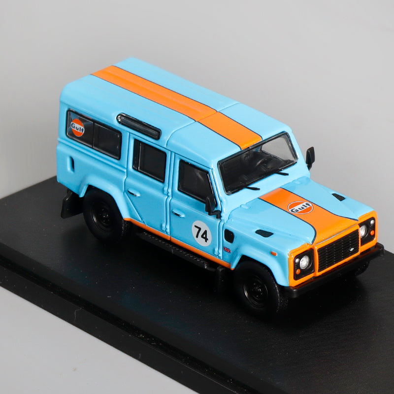 Voiture miniature moulée sous pression Master 1:64 Land Rover Defender 110 - Jouets pour loisirs - Cadeaux de collection avec accessoires 