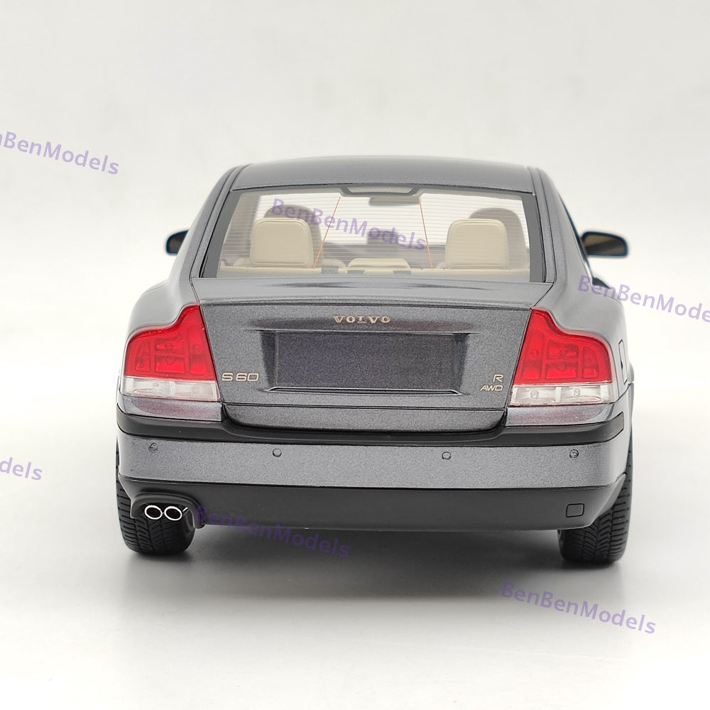 DNA Collectibles 1/18 Volvo S60 R 2003 DNA000107 Resin Model Car Grey Metallic