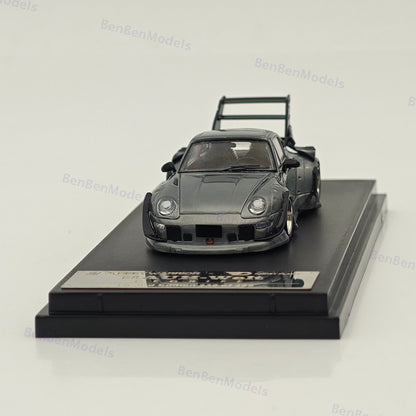1/64 SW Porsche RWB 993 Wide Body Modification Diecast Model Car Varnish version