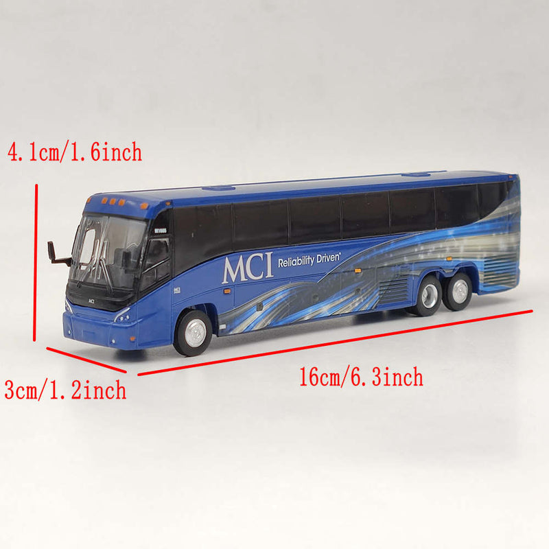 IR 1:87 Bus MCI J4500 Coach MCI 87-0038 Diecast Model Car Limted Collection Toys Gift