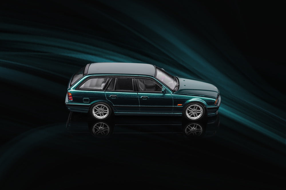 Mortal 1:64 M5 E34 TOURING Wagon Openable Hood Diecast Toys Car Models Hobby Collection Gifts