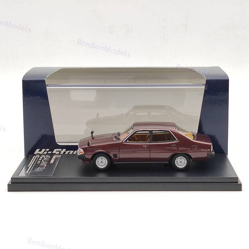 Hi-Story 1/43 Mitsubishi Galant Σ 2000 GSL 1977 HS317 Resin Model Collection