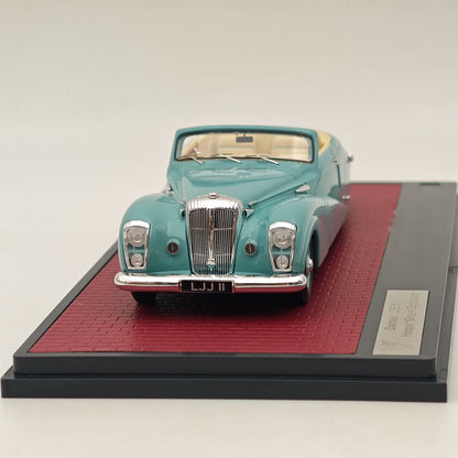 MATRIX-MODELS 1/43 Daimler DE36  Hooper Goddess green Resin Car MX10402-023