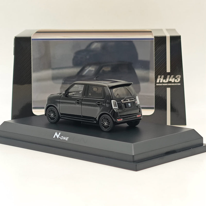 Hobby Japan 1/43 Honda N-ONE RS Crystal Black Pearl HJ432001BK Diecast Model Car Limited Collection