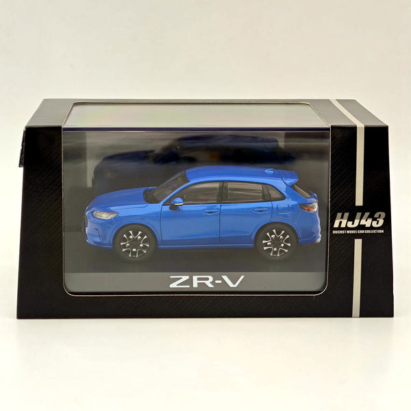 Hobby Japan 1/43 Honda ZR-V e:HEV Premium Crystal Blue (M) HJ431005PBL Diecast Model Car Limited Collection