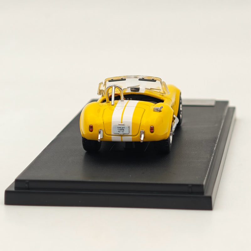 1/64 Fine Works Ford SHELBY COBRA 427S/C Yellow Limit 999pcs Diecast Models Car