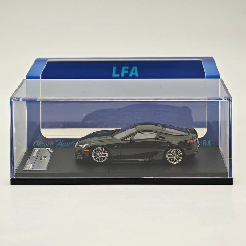 1/64 Stance Hunters Lexus LFA High REV Series Black Resin Model Car Limited 199 Collection Auto Toys Gift