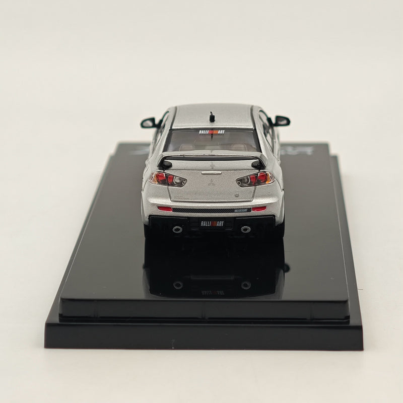 1/64 Hobby Japan Mitsubishi Lancer Evolution X RALLIART Cool Silver Metallic