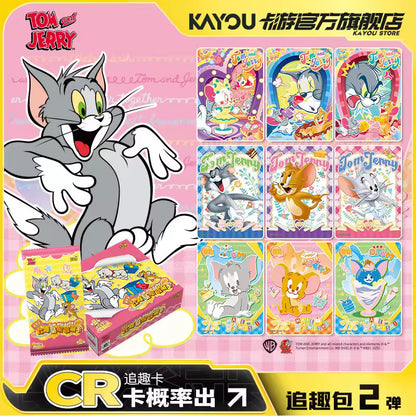 Kayou Tom and Jerry OFFICIAL 30 Pack Trading Card Booster Box Anime TCG Vol 2