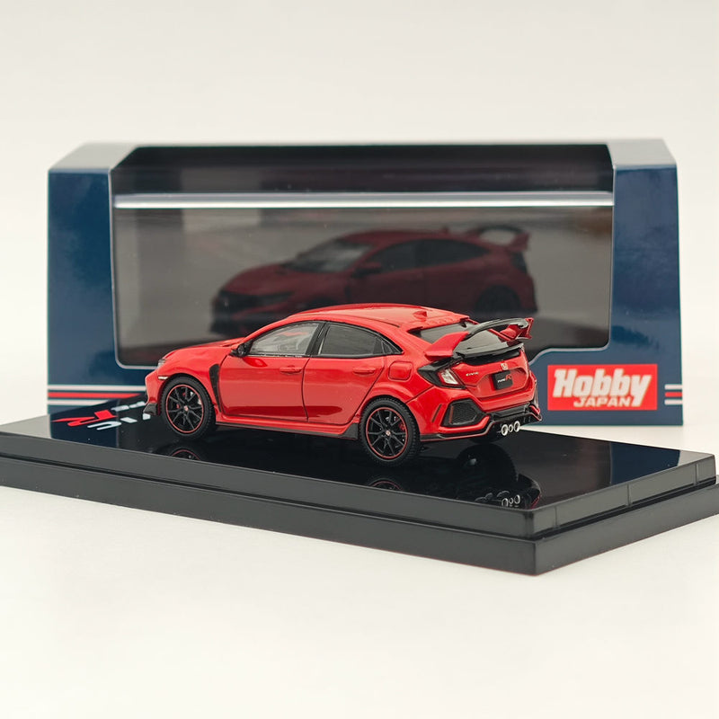 1/64 Hobby Japan Honda CIVIC TYPE R (FK8) 2017 with Engine Display Model Diecast