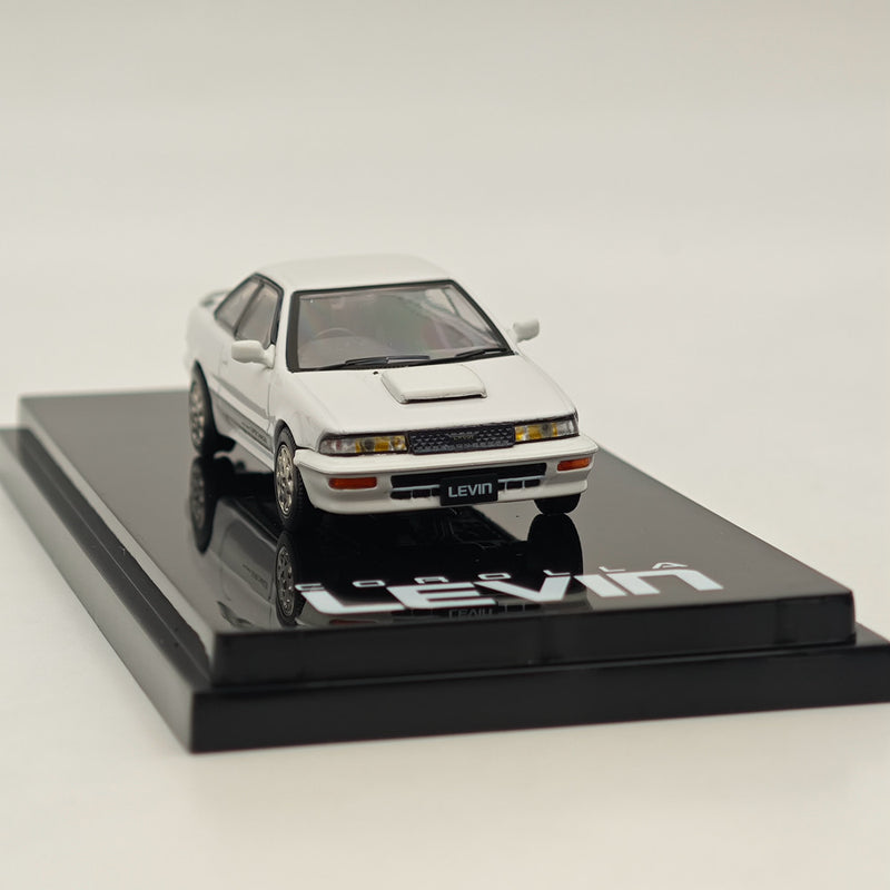 Hobby Japan 1/64 Toyota COROLLA LEVIN GT-Z AE92 Super White II HJ643059ZW Diecast Model Car Limited Collection