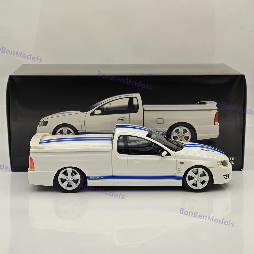 1:18 Ford BF GT Cobra UTE White Cobra High Performance Pickup Model Limited