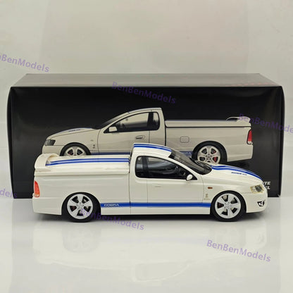 1:18 Ford BF GT Cobra UTE White Cobra High Performance Pickup Model Limited