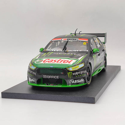 1/18 Apex FORD FG X FALCON MONSTER ENERGY #6- CAM WATERS 2016 AD81419 Modèles moulés sous pression Voiture Collection limitée Jouets Cadeau 