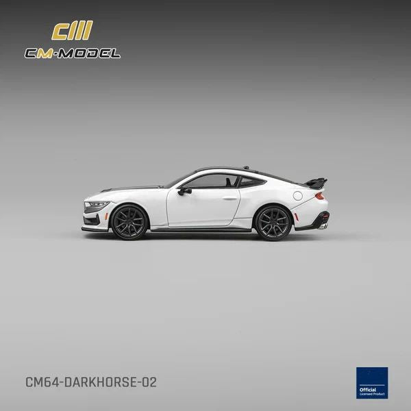 Pre-Order CM Model 1/64 Mustang MK7 S650 Darkhorse Oxford White CM64-Darkhorse-02 Limited Diecast Model Car