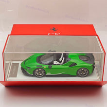 CE 1/18 Ferrari SF90 Spider Supercar Car Green Resin Model Limited Collection