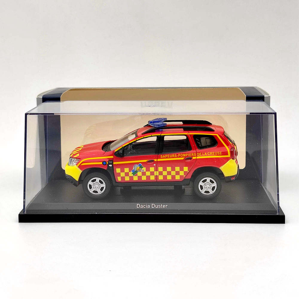 1/43 Norev Dacia Duster 2020 Sapeurs Pompiers De La Creuse Diecast Models Car Toys Gift