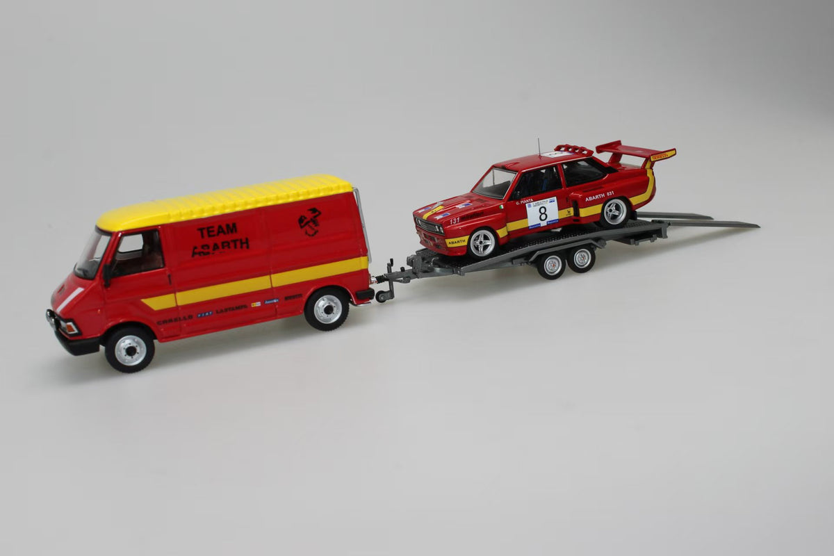 CTMCK 1/64 Abbas Fleet Logistics Transport Vehicle Set Foshan Exhibition Limited Diecast Model Car