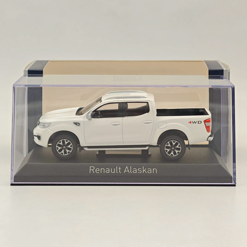 1/43 Norev Renault Alaskan Pick-Up 4WD 2017 White Diecast Models Car Collection