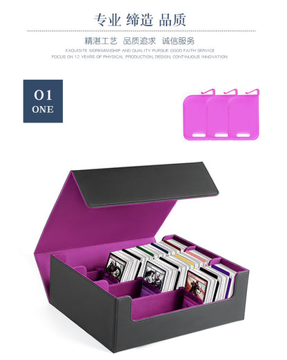 10pcs PP Plastic Card Divider Clips TCG CCG OCG PTCG Deck Box Card Partition
