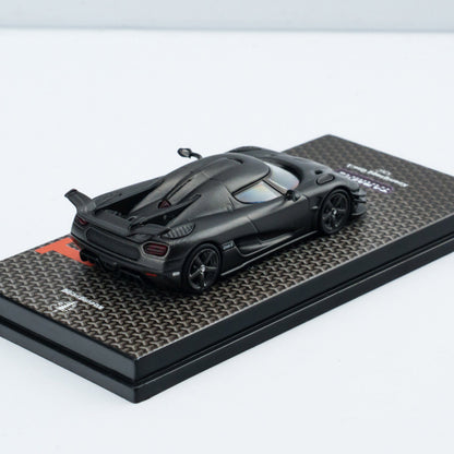 TW 1:64 Coniseger One 1 KNC Full Carbon Black Coniseger Alloy Car Model