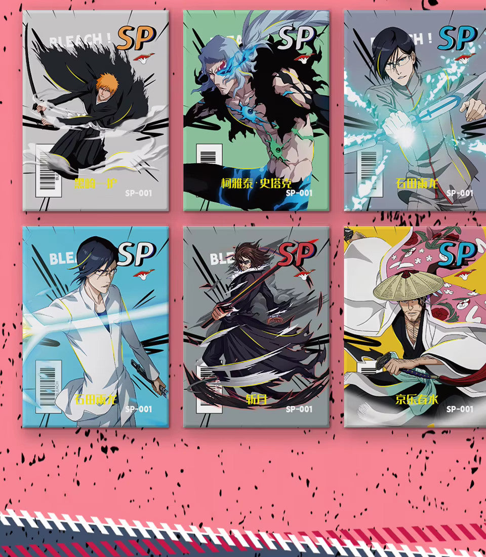 Bleach SISHEN 12 Pack Trading Card Booster Box Anime TCG CCG Ichigo Rukia NEW