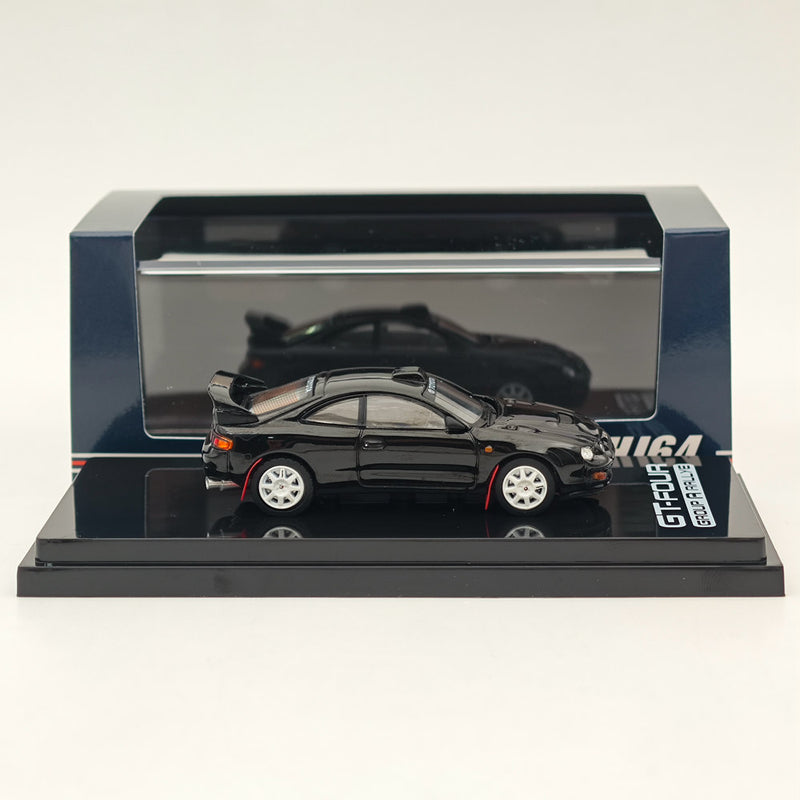 Hobby Japan 1/64 Toyota CELICA GT-FOUR WRC Edition ST205 Customized Ver 8 Spokes HJ641064CBK Black Diecast Models Car Collection