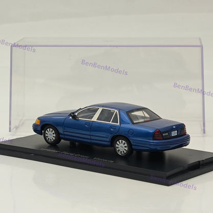 1/43 uperior Ford Crow Victoria Blue Resin Model Car Limited Edition Used