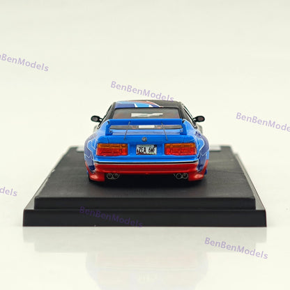 Rhino Model RM 1/64 850CSi E31 Black Blue Widebody Sports Model Diecast Model Car Limited Collection