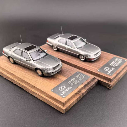 Fine Works 1:64 Lexus LS400 XF10 UCF10 Miniature Diecast Toys Car Models Collection Gifts