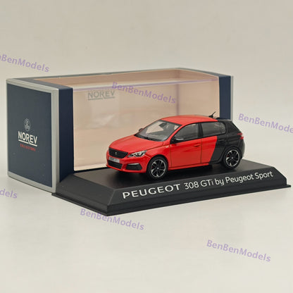 1/43 Norev 308 GTi SPORT VERSIO Diecast Models Car Limited Red/BLACK