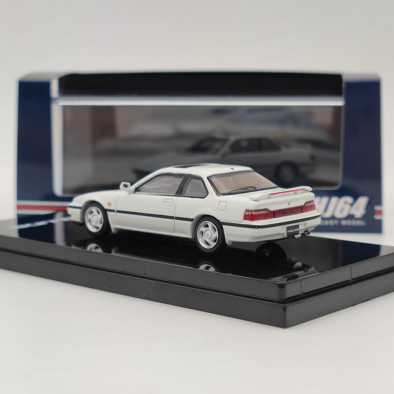 1/64 Hobby Japan Honda PRELUDE 2.0XX 4WS Special Edition Frost White HJ642002AW Diecast Toys Car Gift