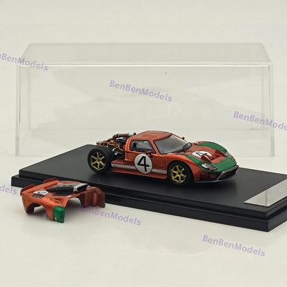RM 1:64 GT40 Hood Magnetic Limited Edition Alloy Car Model - Two Styles