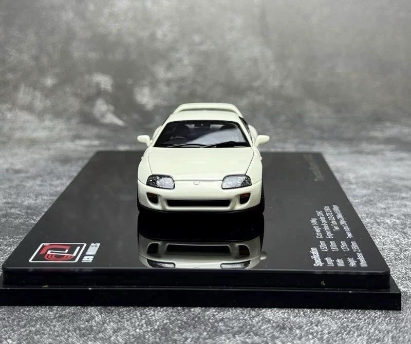 LCD 1:43 Toyota Supra A80 Alloy Fully Open Diecast Car Model Collectible Gifts