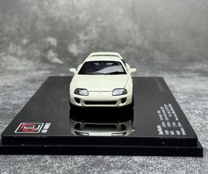 LCD 1:43 Toyota Supra A80 Alloy Fully Open Diecast Car Model Collectible Gifts