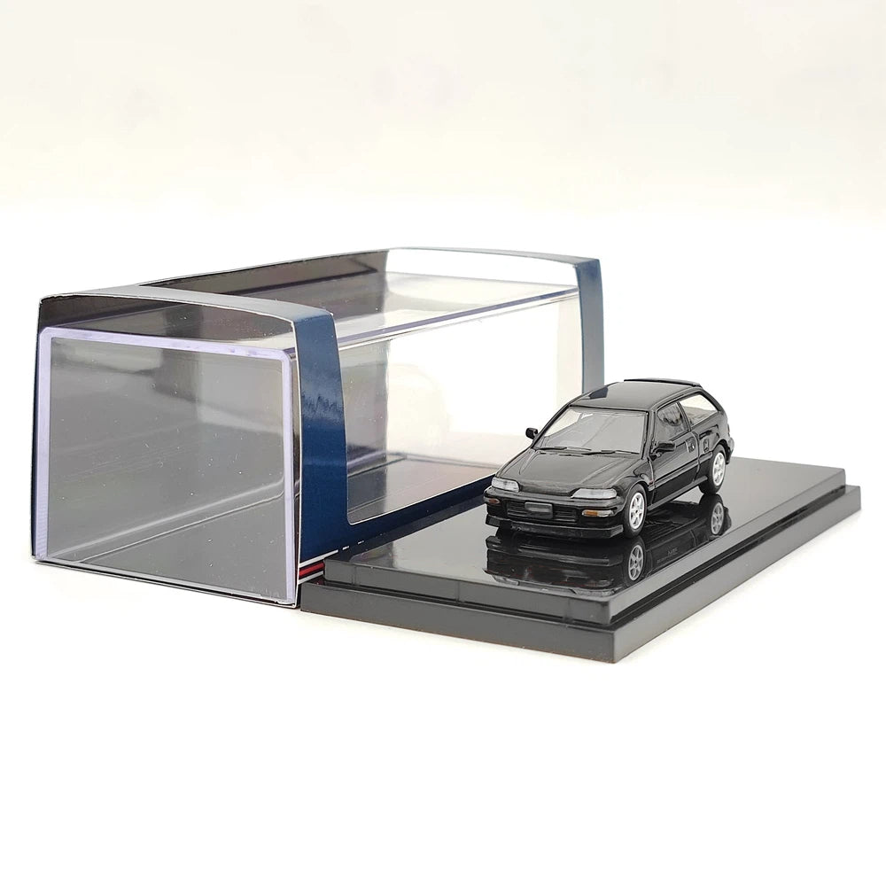 Hobby Japan 1:64 EF9 SiR Ⅱ Customized Version Black HJ641031CBK Diecast Model Toys Car Collection Gifts